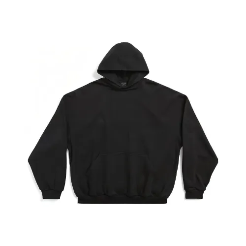 Balenciaga Свитшот Свободного кроя Женский Черный