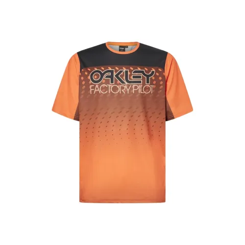 Oakley Seeker Градиентный Спортивная одежда Мужской Апельсин