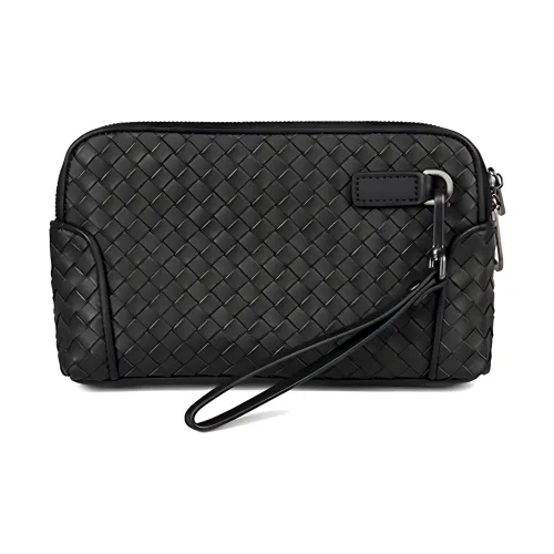 DOSRFINI Клатч из коровьей кожи мужской черный