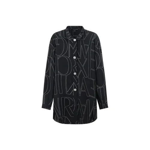 ARMANI EXCHANGE Черные Женские Рубашки