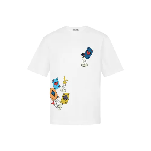 Richie Macie Т-рубашка с оборванным рукавом унисекс белый