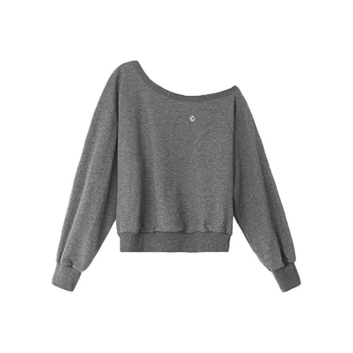 SUNSUNTOWN Толстовка Женская Темно-Серый