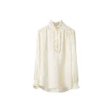 Бежевый жаккард с скрытой текстурой