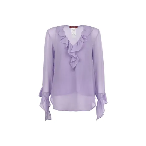 MaxMara Studio Фиолетовые Женские Рубашки