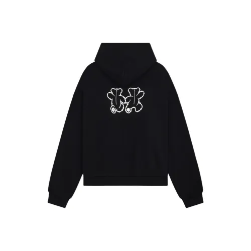 WE11DONE FW24 Толстовка Женская Черная