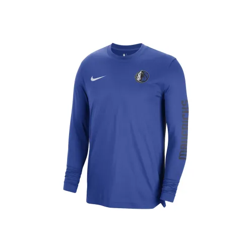 Nike Dallas Mavericks Баскетбольная Джерси Унисекс Синяя