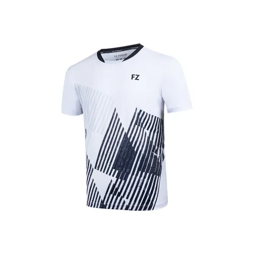 VICTOR x FZ FORZA Бадминтон Джерси Унисекс Белый