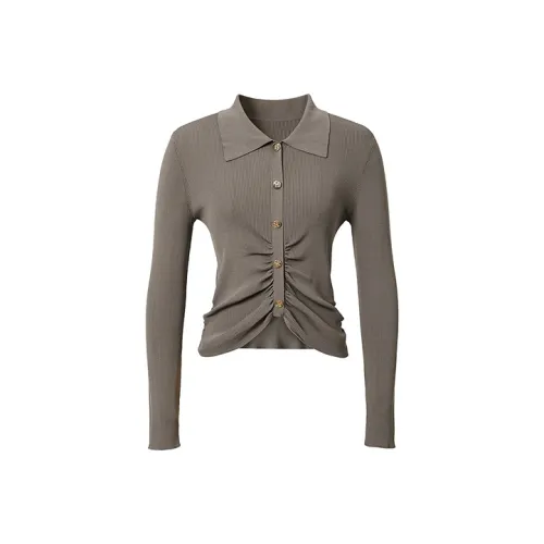 Hopeshow Трикотаж Женский Каштановый Коричневый