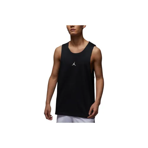 Jordan Sport Dri FIT Баскетбольная Джерси Мужская Черная Белая