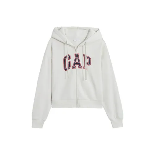 GAP Серый белый Женские Свитшоты