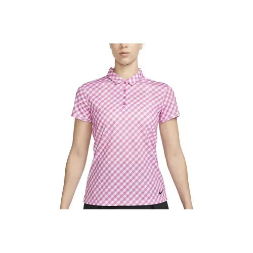 NIKE Розовый Женские Поло