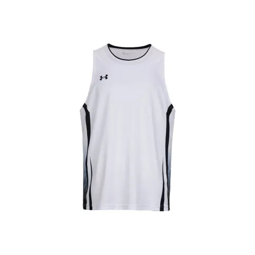 Under Armour Баскетбольная Джерси Мужская Белая