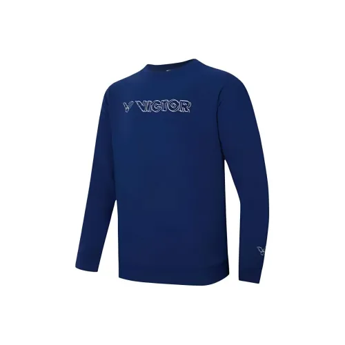 VICTOR Бадминтон Джерси Унисекс Дизайн Синий