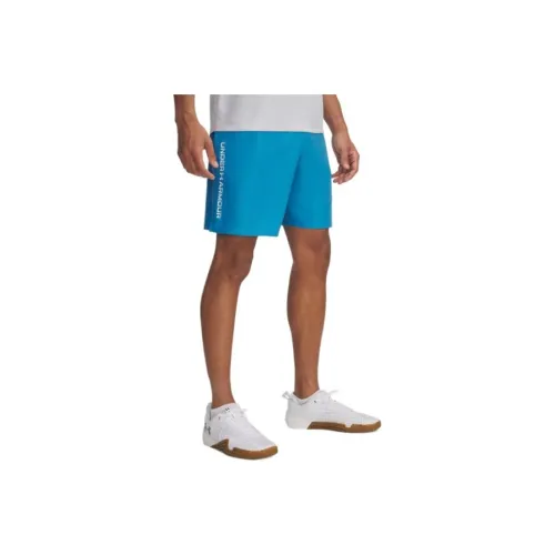 Under Armour TechWordmark Повседневные шорты Мужские Синие