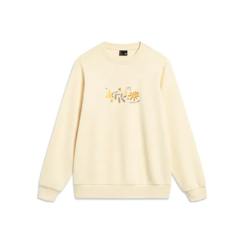 LINING Sports Trend Series Custard Yellow Women's Sweatshirts  
LINING Sports Trend Series Заварной Желтый Женские Толстовки