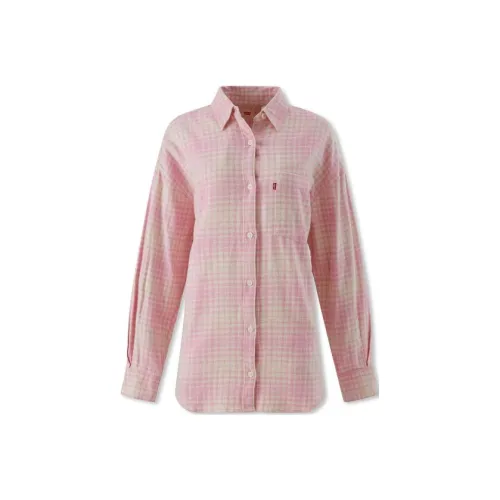 Levis Розовые Женские Рубашки