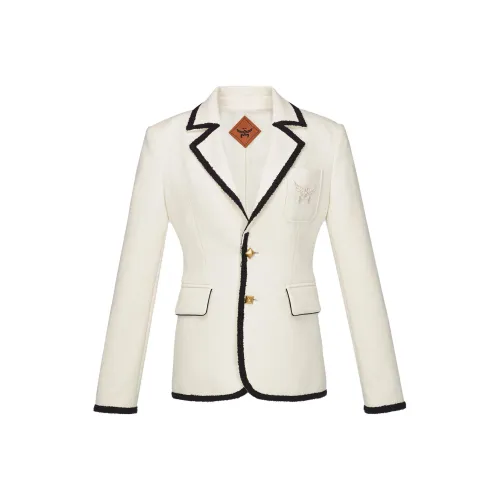 MCM Куртки и Пальто Женские Экрю