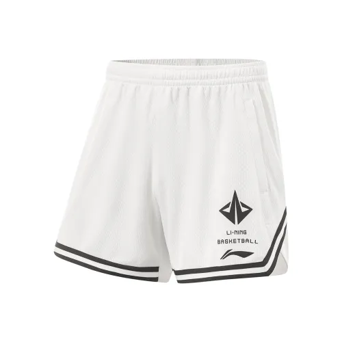 Шорты для баскетбола LINING Мужские Стандартные Белые