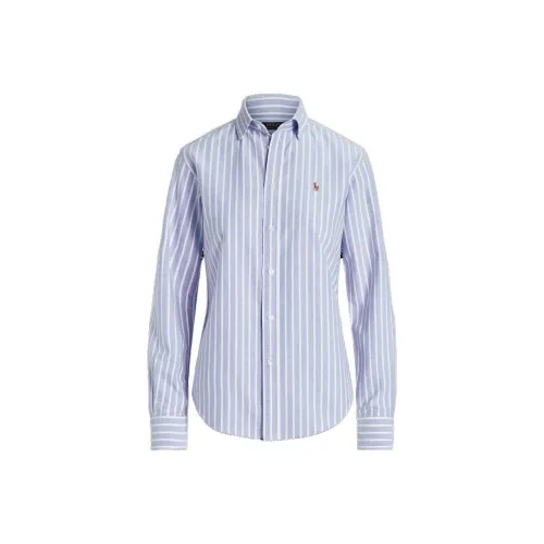 Polo Ralph Lauren Светло-синие Женские Рубашки