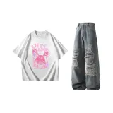 Белый + Винтажный синий (Seamed Edition)