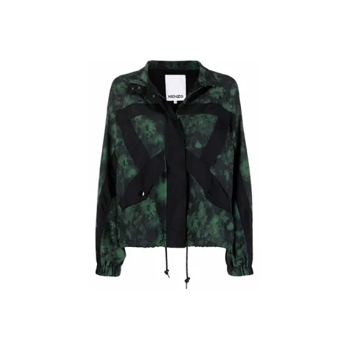 KENZO Зеленые Женские Куртки