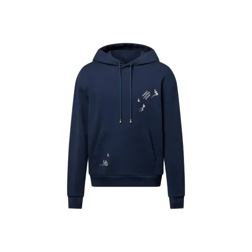 LOUIS VUITTON FW25 Толстовка Мужской Морской Синий