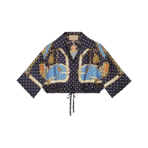 GUCCI Синие Женские Рубашки