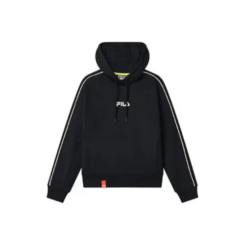 FILA X Magic Stick Joint Series Морской синий Женские Свитшоты