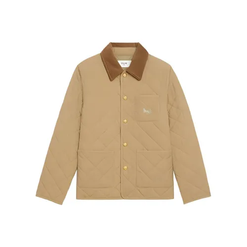 CELINE Куртки и Пальто Женские Темно-Бежевые