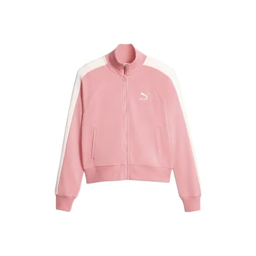 PUMA Куртка DE Тренировочная T7 ICONIC Женская Куртка Женская Персиковый Smoothie Цвет