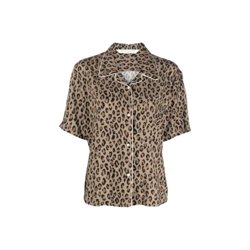 PALM ANGELS Коричневые Женские Рубашки