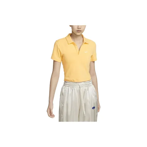 nike Sportswear Essentials series Поло Женские Элегантный топаз