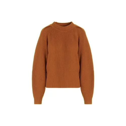 ISABEL MARANT Коричневый Женские кашемировые свитеры
