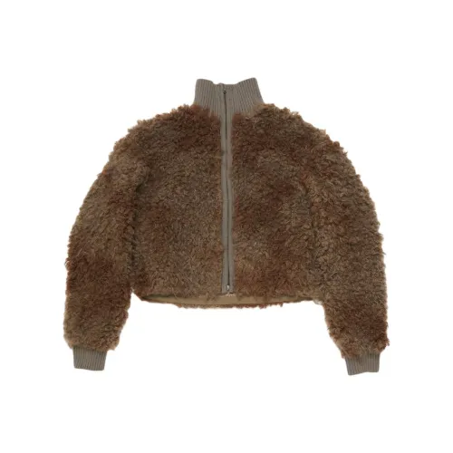 ACNE STUDIOS FW24 Куртки и Пальто Женские Грязно-коричневый