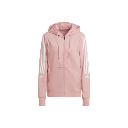 Adidas AEROREADY MADE For Hoodies Куртки Coats Женские Miracle Purple Pink