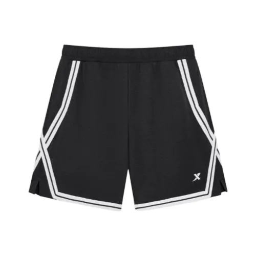 XTEP Basketball Collection Глубокий Черный Мужские Повседневные Шорты
