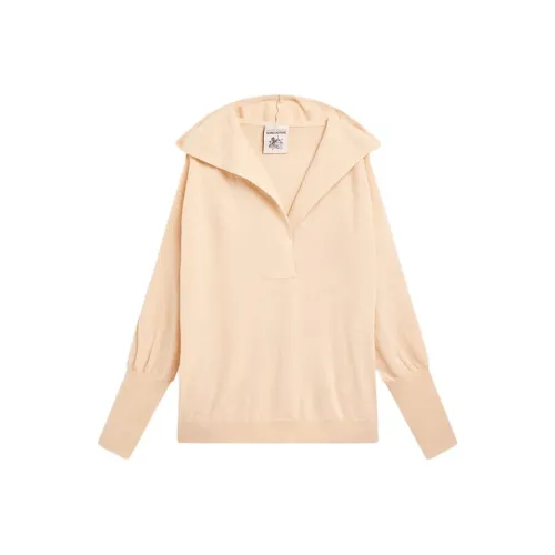 Semicouture Кашемир Свитер Женский Светлый Умбра