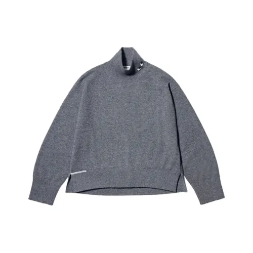 UNIQLO x Anya Hindmarch Кашемировый свитер женский серый