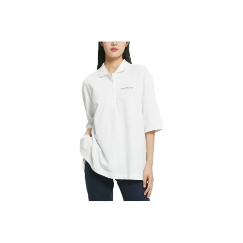Calvin Klein Белое Женское Поло