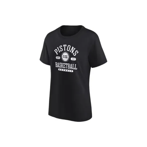 NBA x Fanatics Branded Detroit Pistons T-Shirt Женская Черная