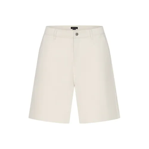 URBAN REVIVO Повседневные шорты Мужские Экрю