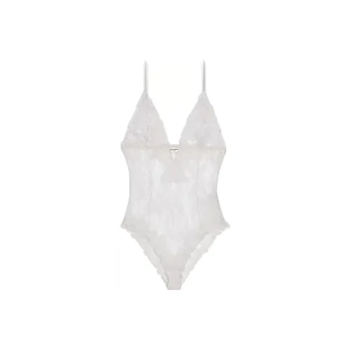 SAINT LAURENT Комбинезон Женский Белый