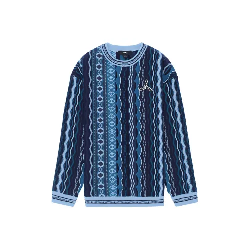 LI NING 1990 Tour Series Темно-морской синий Женские Трикотаж