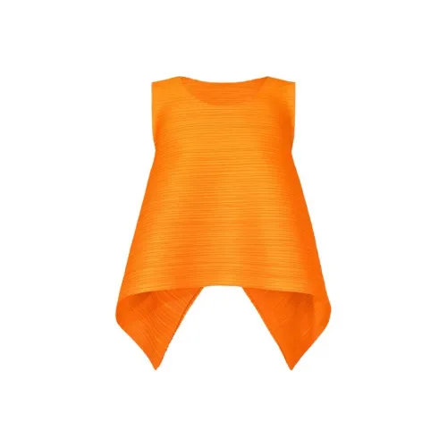PLEATS PLEASE ISSEY MIYAKE SS23 Рубашка Женская Оранжевая