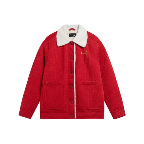 LINING Rijin Doujin Collection Куртки и Пальто Женские Самба Красный