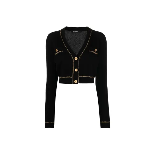 VERSACE SS23 Трикотаж Женский Черный