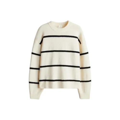 H&M Крем/Черные полосы Женские Трикотаж