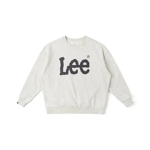 Lee FW24 Свитшот Женские Oats Серый
