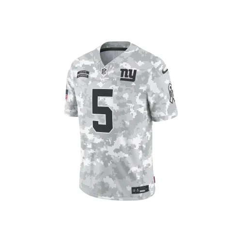 nike Dri FitNFL Kayvon Thibodeaux New York Giants Salute To Service Регби Джерси Мужской Белый