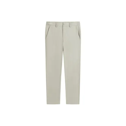 PEACEBIRD MEN Повседневные брюки Мужские Светло-серый Зеленый 1